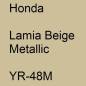 Preview: Honda, Lamia Beige Metallic, YR-48M.